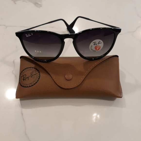 Ray-Ban Polarized Erika Classic Black Sunglasses main image 6